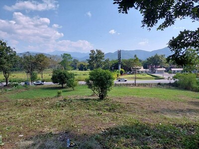 ขาย ที่ดิน  2 ไร่ + อำเภอแม่ออน  เชียงใหม่ติดถนน 13117