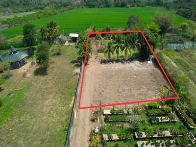 ขายที่ดินวิวธรรมชาติ สารภี เชียงใหม่ มีสระ 1-1-19 ไร่ ราคา 2.5 ล้