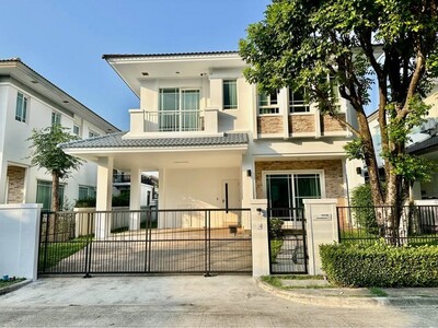 ให้เช่าบ้านเดี่ยว 2 ชั้น 52 ตรว. 3 ห้องนอน มัณฑนา อ่อนนุช-วงแหวน 