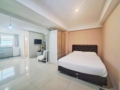 ศรีธนา1 คอนโด ปัจจุบันปล่อยให้เช่า Airbnb  เฟอร์ครบ 