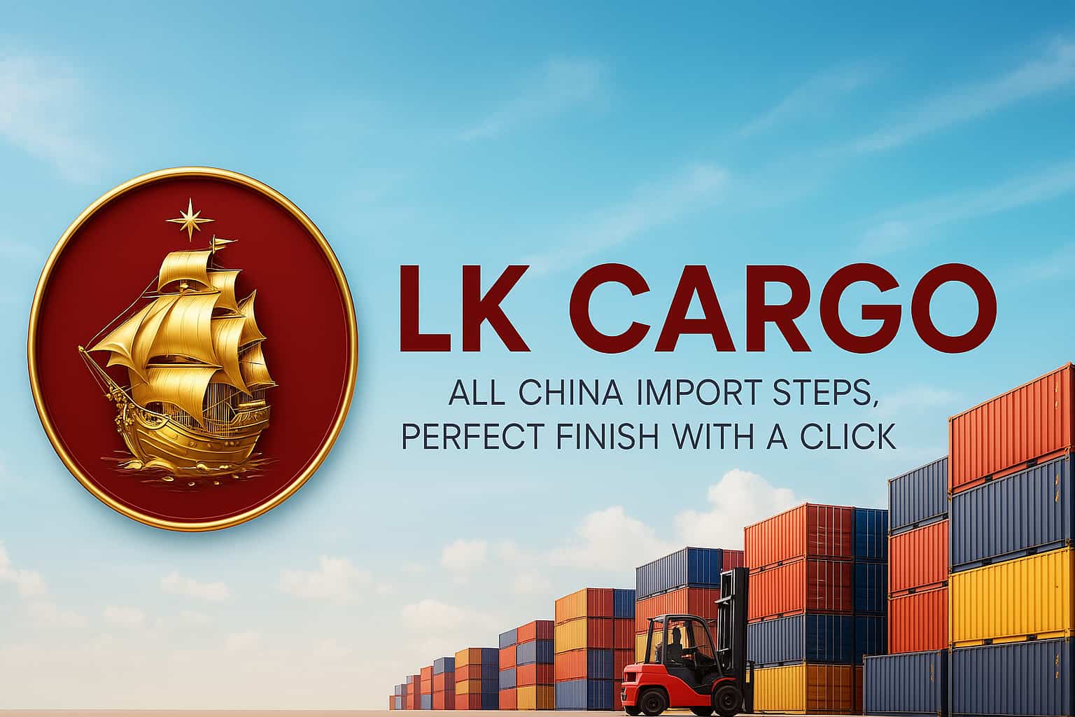 นำเข้าสินค้าจากจีนอย่างมั่นใจ สะดวก ถูกต้อง ปลอดภัย ครบวงจร LK CARGO