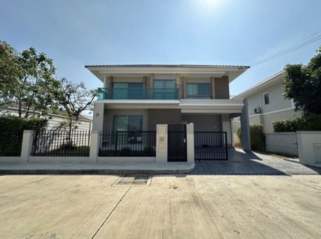 ขาย บ้านเดี่ยว หมู่บ้านเพอร์เฟคเพลส รัตนาธิเบศร์ 4 นอน 4 น้ำ เนื้อที่ 59.8 ตร.ว. แปลงมุม หันทิศเหนือ