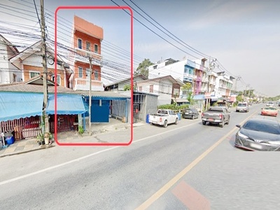ลดครั้งที่3 วัดศรีประวัติ อาคาร 3ชั้น ติดถนนใหญ่ 2นอน 3น้ำ 26ตร.ว