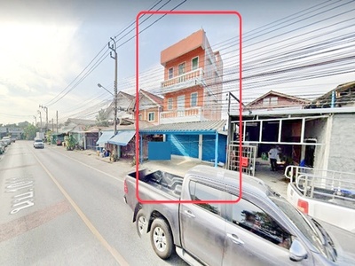 ลดครั้งที่3 ติดถนนใหญ่ พระเงิน อาคารพาณิชย์ 3ชั้น 27ตรว วัดศรีประ