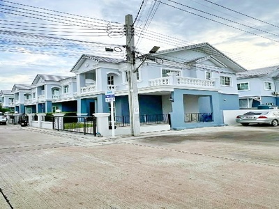 หลังมุม 56ตร.วา ม.หัว ถ.วัดศรีวารีน้อย APL สุวรรณภูมิ บ้าน 2ชั้น 