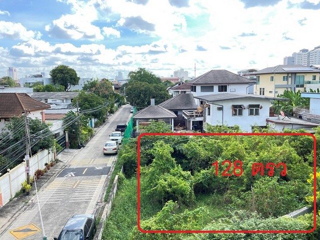ที่ดิน ใกล้ ทางด่วน รถไฟฟ้า ถนนประชาชื่น 128 ตรว หมู่บ้านประชานิเวศน์ 1 