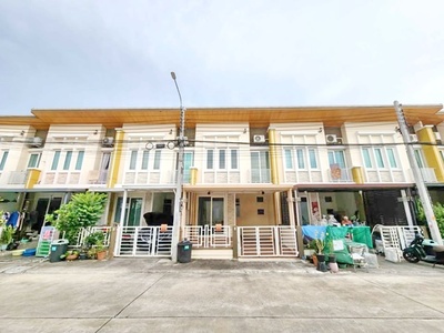 สนามบินสุวรรณภูมิ 6กม. ทาวน์โฮม 2 ชั้น 3นอน เฉลิมพระเกียรติ ร. 9 