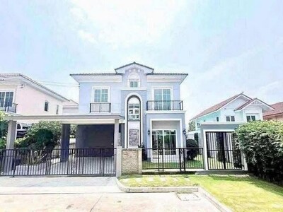 บ้านเดี่ยว ตกแต่งพร้อมอยู่ โครงการแกรนดิโอ รามอินทรา วงแหวน