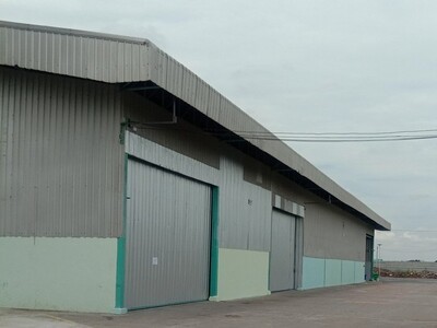 270 ตร.ม. ไฟ 3 เฟส ออฟฟิต ห้องน้ำ จอดรถ   ติดถนนทางหลวง 345