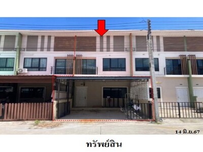 ขายทาวน์เฮ้าส์โครงการ เอสซี วิลเลจ (ปลวกแดง-วังตาผิน 3) ปลวกแดง ร