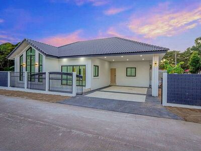 ถูกใจคนหาบ้าน หางดง 2.59 ล้าน บ้านสร้างใหม่ ดีไซน์ Modern เรียบหร