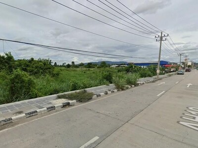 ให้เช่าที่ดินเปล่า 43ไร่ สีม่วงลาย ติดถนน331 ใกล้ท่าเรือแหลมฉบัง