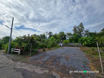 ขายที่สวนเดินทางง่าย ใกล้ มศว.องครักษ์ ย่านคลอง 16