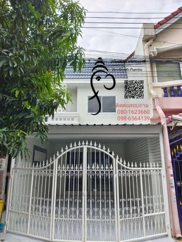 ขายบ้านสวย ทำเลดี ติดถนนใหญ่ เดินทางสะดวก หมู่บ้านบัวทอง 2 พื้นที่ 18 ตารางวา อ.บางใหญ่ จ.นนทบุรี
