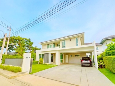 5นอน มัณฑนา เมกา บางนา 1.8 กม. คฤหาสน์มุมใหญ่หรู 2 ชั้น จัดเต็มเฟ