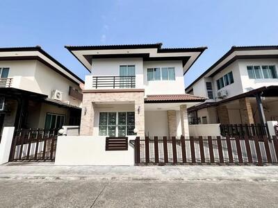 ให้เช่าบ้านเดี่ยว 2 ชั้น ราณีสิริ ซ.ลาดปลาเค้า 43 ใกล้ BTS ม.เกษต