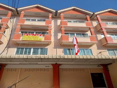 ให้เช่า อาคารพาณิชย์ 4 ชั้น 2 คูหา  ติดถนนคู้บอน 27 แยก38 