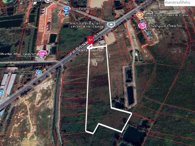 ขายที่ดินสวย ทำเลศักยภาพ ราคาต่ำกว่าตลาด 11 ไร่ 1 งาน 41 ตร.ว.