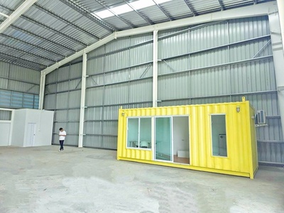 ตลาดไอยรา 2กม. แยกคลองสี่ 1กม.โกดังใหม่ คลองหลวง 300ตร.ม