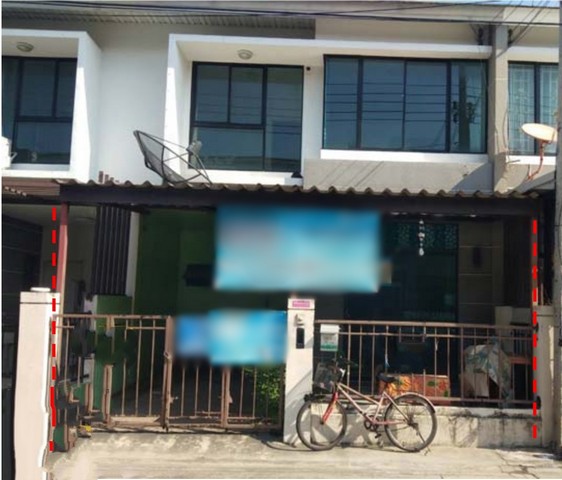 ขายทาวน์เฮ้าส์   หมู่บ้านเดอะ วิลล่า บางบัวทอง นนทบุรี (PKT167883)