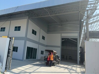 ให้เช่าโกดังพื้นที่สีเขียว   สวนหลวง อำเภอกระทุ่มแบน สมุทรสาคร 