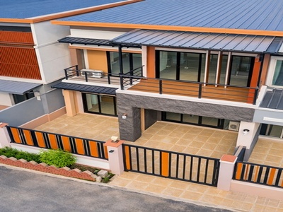 ม.ขอนแก่น วิทยาเขตหนองคาย 800 ม. ทาวน์โฮม 2 ชั้น พร้อมเฟอร์  4นอน