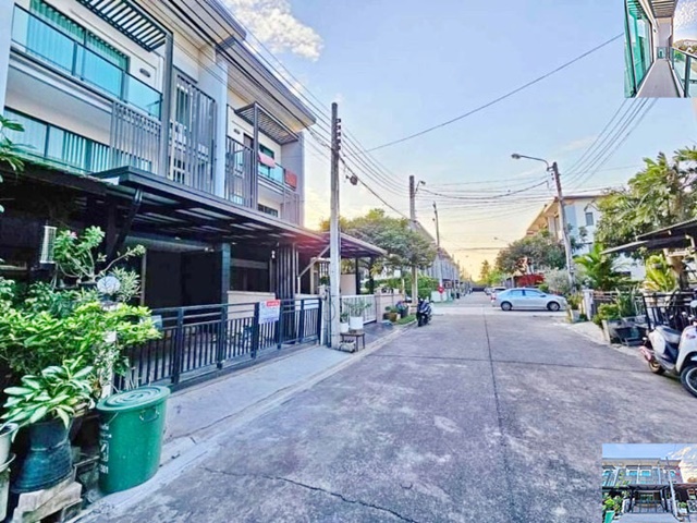 MRT สามแยกบางใหญ่ ให้เช่าทาวน์เฮาส์ 3 ชั้น เฟอร์ บางรักใหญ่ วัดมะเดื่อ 19ตรว. 168ตรม. 3นอน 3น้ำ 1จอดรถ 4แอร์ บีบี มาร์เก็ต พาร์ค 