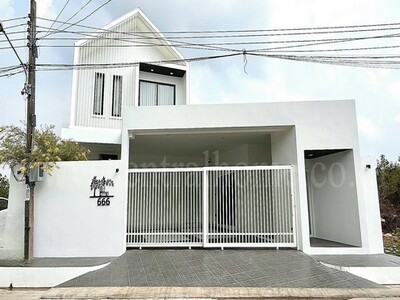 P1 บ้านเดี่ยว สไตล์นอร์ดิก หมู่บ้าน นครินทร์การ์เด้น สร้างใหม่ 