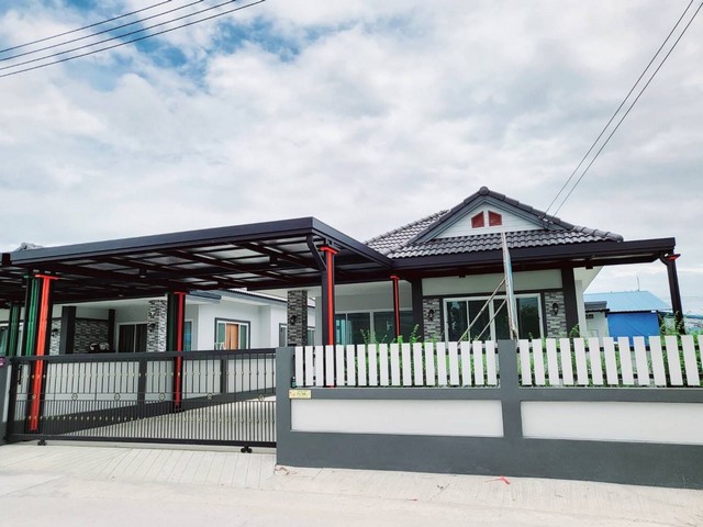 ขายบ้านเดียวหนองตำลึง ขายบ้านสร้างใหม้  บ้านเดี่ยวสร้างใหม่