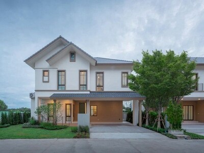 บ้านเดี่ยว 2 ชั้น สไตล์โมเดิร์น ฟังก์ชันครบ หารแก้ว หางดง 