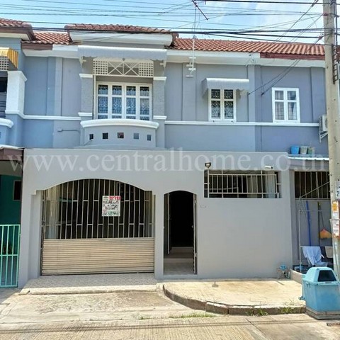 ทาวน์เฮ้าส์ ปิยวรารมย์ 1 รีโนเวทพร้อมอยู่ หลังบ้านไม่ชนใคร ใกล้ โรงพยาบาลไทรน้อย