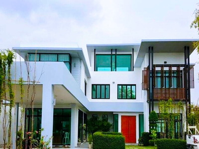 เช่า บ้าน 102ตร.วา 2 ชั้น สมาคมชาวปักษ์ใต้ 1กม. MRTหลักสอง 4.5 ก