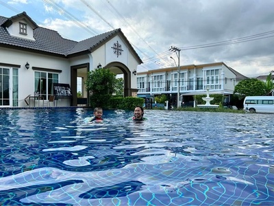 ให้เช่าบ้านทาวน์เฮาส์ 2 ชั้น บางนา-สวนหลวง สระว่ายน้ำ เมกกะบางนา 