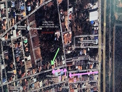ขายที่ดินเปล่าอยู่อาศัย ขนาด 118 ตรว