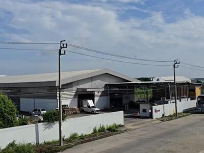 ขายโกดังพร้อมที่ดิน 7-1-49 ไร่ย่านบางนากม.19พื้นที่สีม่วง 