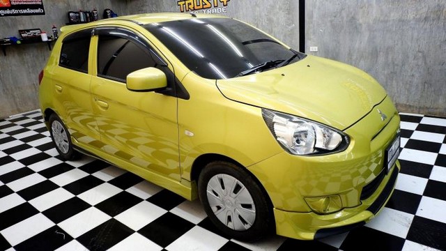 ขาย Mitsubishi Mirage1.2Glxปี 2014 ออโต้ สวยๆ พร้อมชุดแต่ง