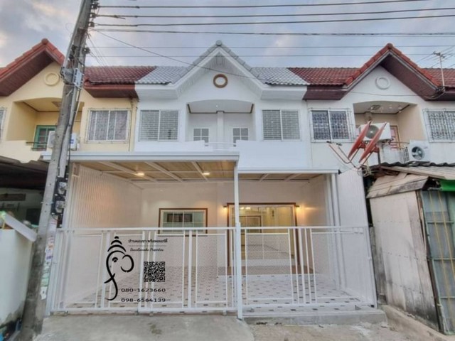 ขายทาวน์เฮ้าส์ หมู่บ้านรัตนาวดี อยู่หลังสถานีรถไฟฟ้าคลองบางไผ่ บางบัวทอง จ.นนทบุรี  