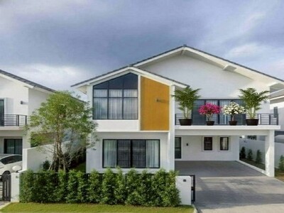 ให้เช่าบ้านใหม่ 2 ชั้น  เฟอร์ครบ เลี้ยงสัตว์ได้ หลังกาดฝรั่งหางดง