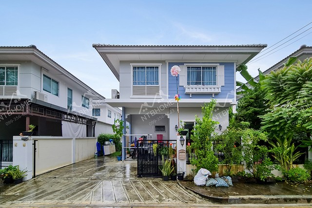 บ้านแฝด 2 ชั้น เพอร์เฟค พาร์ค แจ้งวัฒนะ ทำเลดี ใกล้โรงพยาบาลปากเกร็ด 2