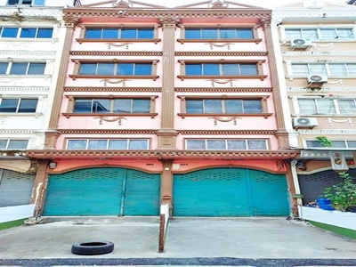 ทำเลสุวินทวงศ์ 21-35  ตลาดลำผักชี 1.2 กม.ให้เช่าอาคารพาณิชย์ 4.5 