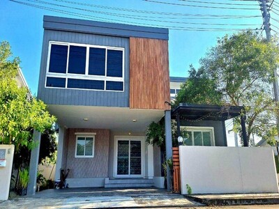 ขายบ้านสวยหลังมุม หมู่บ้านธนกฤษณ์ สันปูเลย ดอยสะเก็ด เชียงใหม่ 