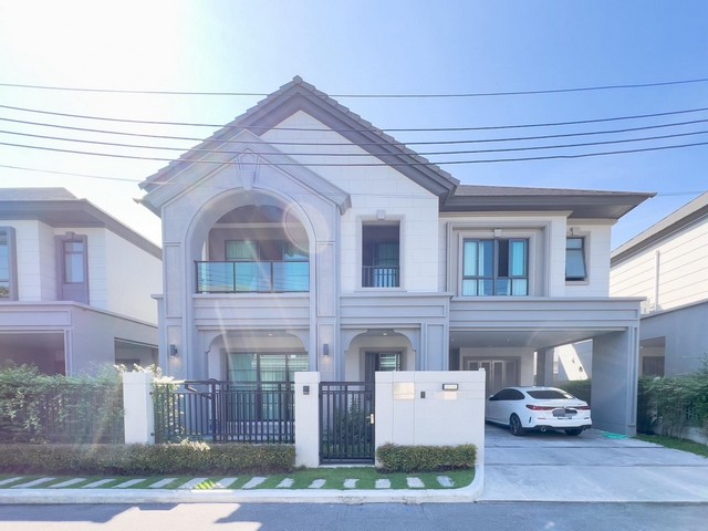 LV52571 ให้เช่า บ้านเดี่ยวหรู บางกอก บูเลอวาร์ด ซิกเนเจอร์ ประชาชื่น ใกล้ รถไฟฟ้าสายสีชมพู สถานีสามัคคี