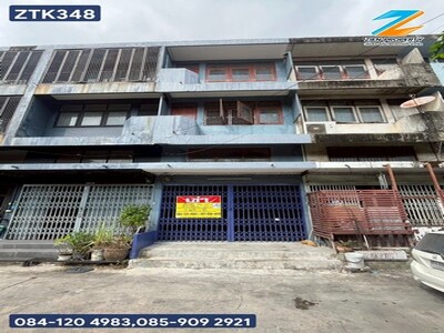 เช่าตึกแถว 1 คูหา รีโนเวทใหม่เอี่ยม ทำเลทองในซอยสุขสวัสดิ์ 37/2  