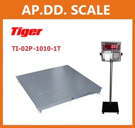  ตาชั่งพิมพ์น้ำหนัก  1ตัน ยี่ห้อ  TIGER TI-02P-1010-1T