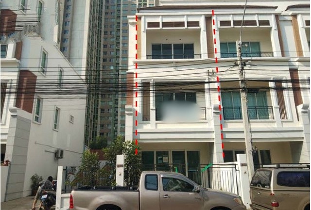 ขายทาวน์เฮ้าส์  หมู่บ้าน วิชั่น สมาร์ทซิตี้ นนทบุรี (PKT241944)