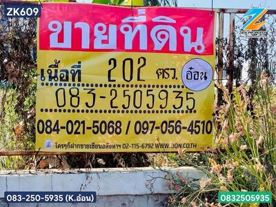 ขายที่ดินถมแล้ว  202 วา   บรรพพตพิสัย นครสวรรค์  