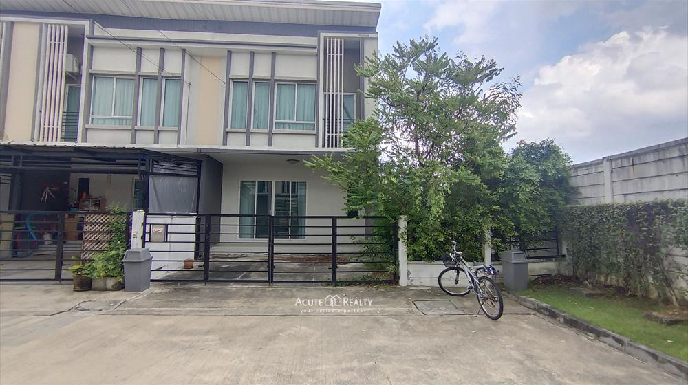 ขายทาวน์เฮ้าส์ 2 ชั้น "หมู่บ้านพลีโน่ ติวานนท์-แจ้งวัฒนะ" บ้านหลังมุม