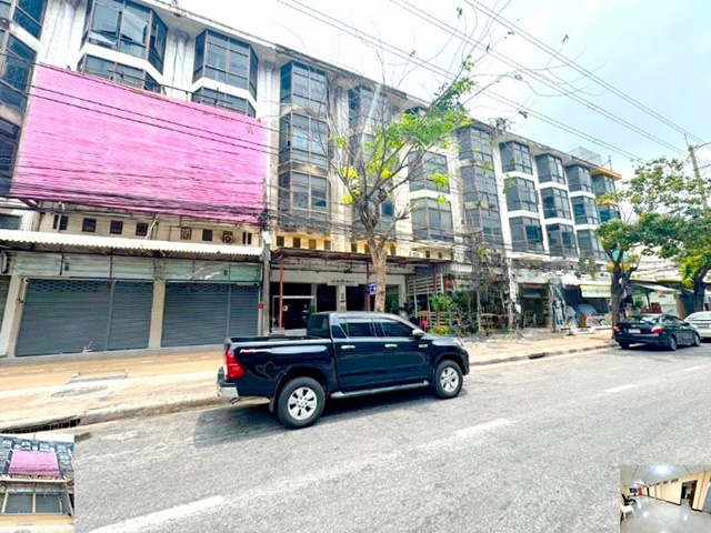 MRT ศรีลาซาล ให้เช่าอาคารพาณิชย์ 2 คูหา 5 ชั้นครึ่ง แบริ่ง 44ตรว. 735ตรม. แบริ่ง  ทำเลทอง 8นอน 5น้ำ พร้อมที่จอดรถ เซ็นทรัล บางนา ติดถนนใหญ่