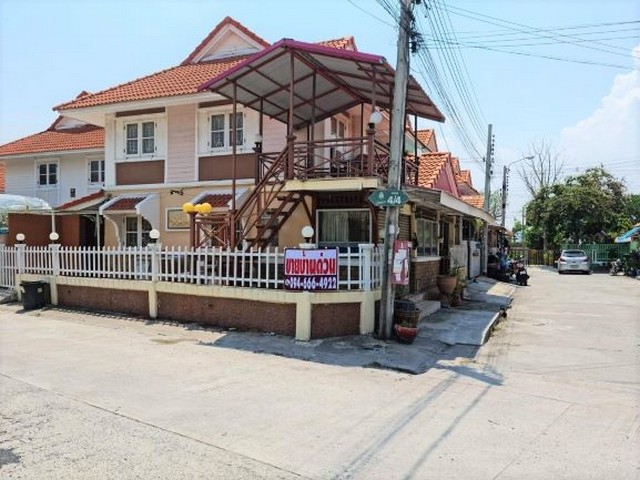 ขายทาวน์เฮ้าส์ 2 ชั้น หลังมุม ม.พฤกษา 28/1 นิคมบางปู เนื้อที่ 28.3 ตรว. ซอย 4/4