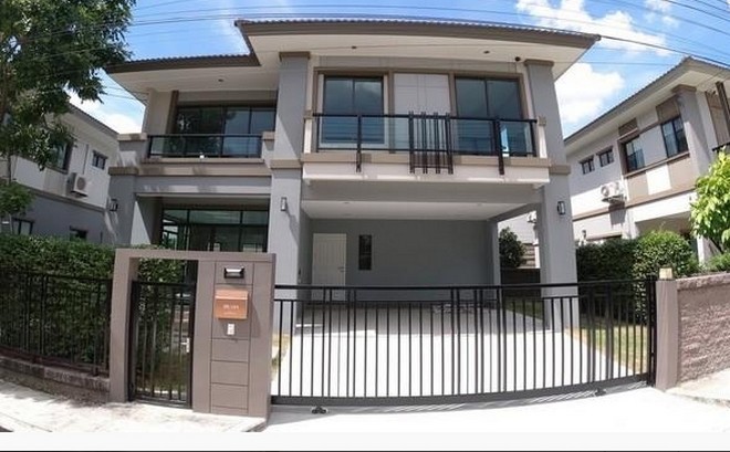  ให้เช่าและขาย บ้านเดี่ยว 2ชั้น  ภัสสร เพรสทีจ บางนา-สุวรรณภูมิ ใกล้MEGA บางนา